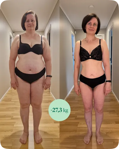 Metamorfoza -27,3 kg